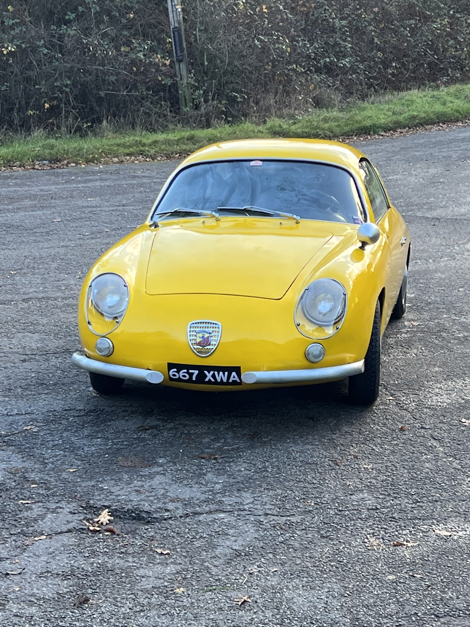FIAT ABARTH 750 ZAGATO RECORD MONZA