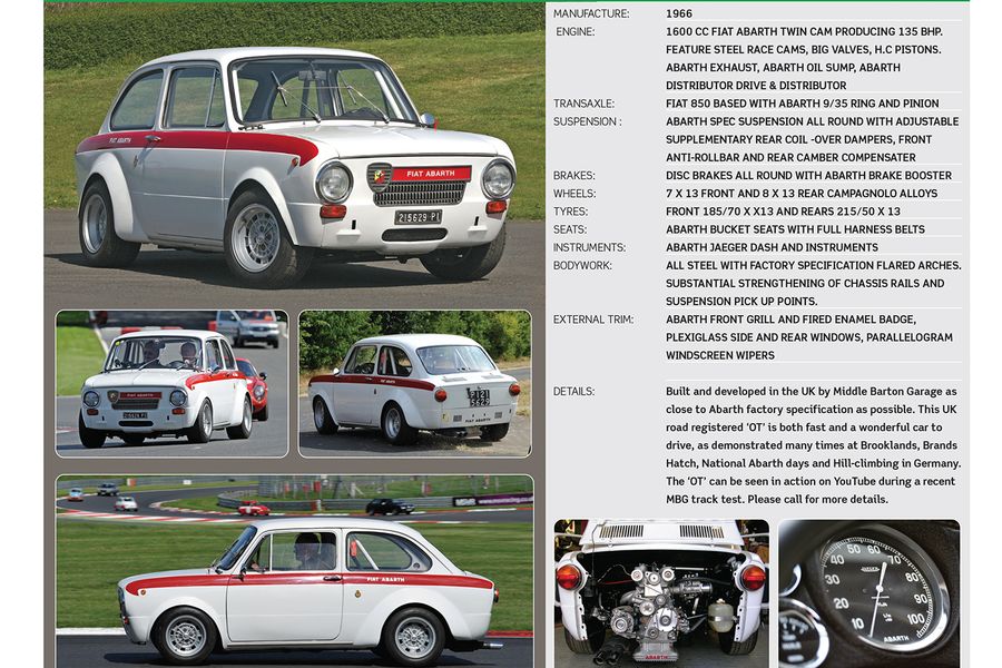 FIAT ABARTH  1600 OT BERLINA