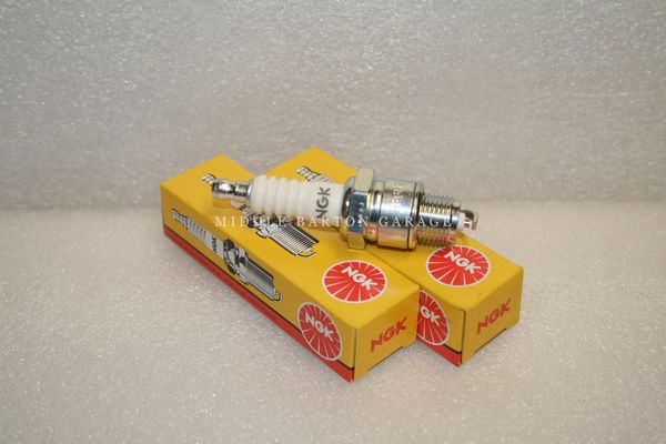 PAIR NGK Spark Plugs