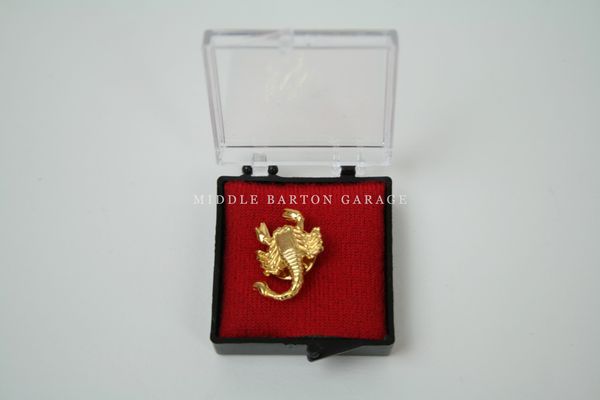 ABARTH SCORPION LAPEL/TIE PIN - GOLD COLOUR  20mm
