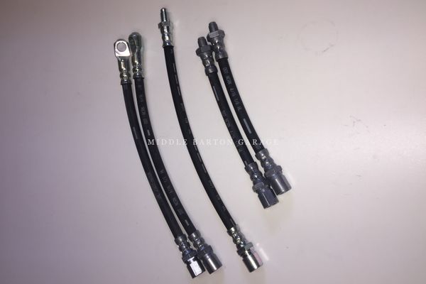 124 BS/CS BRAKE HOSE SET COMPLETE.