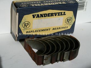 ROD BEARING SET ABARTH TYPE 230 ENGINE  STANDARD SIZE  00  SET OF 8 SHELLS