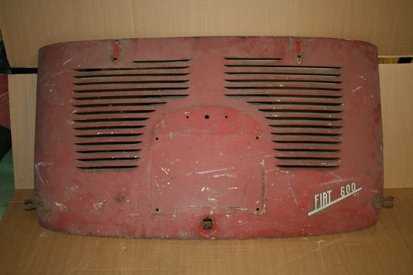 USED ENGINE LID FIAT 600/D/E/MULTIPLA. 
