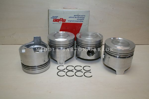 FIAT 124 HIGHER COMPRESSION PISTON SET 84.2mm  1800/  2000cc