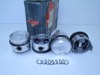 FLAT TOP PISTONS 84.2  1.8/2.0