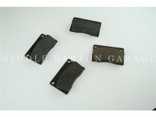 BRKE PAD SET FRNT TC REAR TCR/S.ABARTH