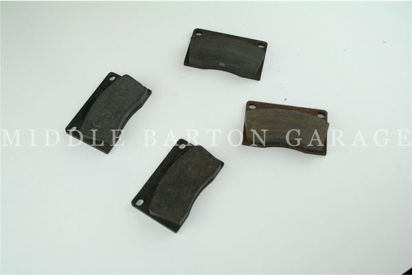 BRKE PAD SET FRNT TC REAR TCR/S.ABARTH