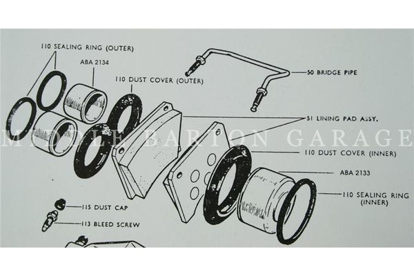 CALIPER PISTON GIRLING 31mms ABARTH TC