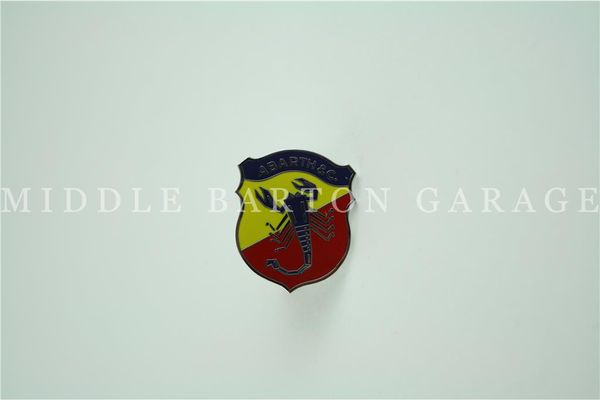 ABARTH & C." SMALL ENAMEL EMBLEM 30MM  "
