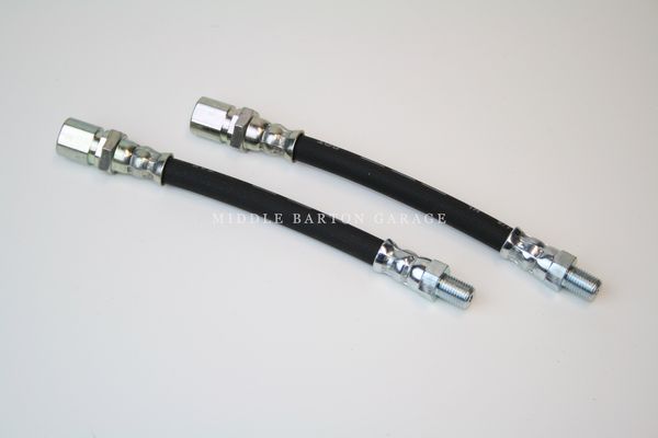 BRAKE HOSE REAR 124 SPIDER/COUPE  (PAIR)