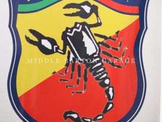 ABARTH & CO STICKER 180mm