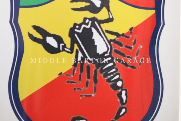 ABARTH & CO STICKER 180mm