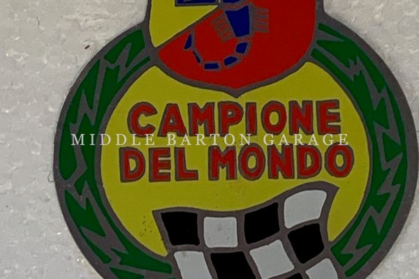ABARTH CAMPIONE DEL MONDO STICKER